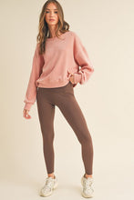 Load image into Gallery viewer, Yelete Full Size Fleece Lined High Waisted Leggings