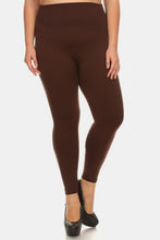 Load image into Gallery viewer, Yelete Full Size Seamless Fleece Lined Leggings