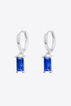 Load image into Gallery viewer, Retro 925 Sterling Silver Cubic Zirconia Drop Earrings