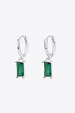 Load image into Gallery viewer, Retro 925 Sterling Silver Cubic Zirconia Drop Earrings