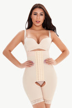 Load image into Gallery viewer, Full Size Hook-and-Eye Lace Trim Shaping Bodysuit