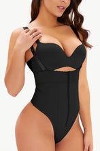 Load image into Gallery viewer, Full Size Adjustable Strap Zip-Up Shaping Bodysuit