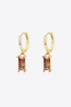Load image into Gallery viewer, Retro 925 Sterling Silver Cubic Zirconia Drop Earrings