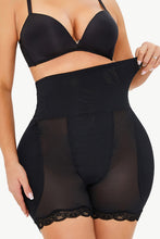 Load image into Gallery viewer, Full Size Lace Trim Pull-On Lifting Shaping Shorts