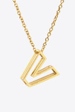 Load image into Gallery viewer, U to Z Letter Pendant Nekclace