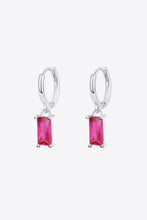 Load image into Gallery viewer, Retro 925 Sterling Silver Cubic Zirconia Drop Earrings