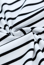 Load image into Gallery viewer, Striped Drawstring Waist Wide Leg Pants