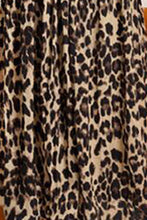 Load image into Gallery viewer, Plus Size Leopard Print Midi Skirt