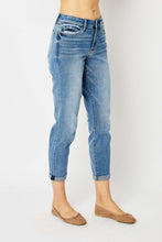 Load image into Gallery viewer, Judy Blue Full Size Cuffed Hem Slim Jeans
