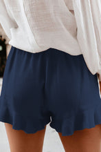 Load image into Gallery viewer, Full Size Ruffled Elastic Waist Shorts
