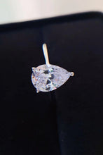 Load image into Gallery viewer, Classic Teardrop Moissanite Ring
