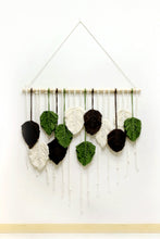 Load image into Gallery viewer, Hand-Woven Feather Macrame Wall Hanging
