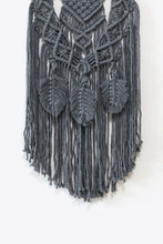 Load image into Gallery viewer, Fully Handmade Fringe Macrame Wall Hanging
