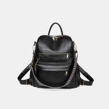 Load image into Gallery viewer, PU Leather Convertible Backpack
