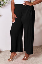 Load image into Gallery viewer, Double Take Full Size Smocked Wide Waistband Wide Leg Pants
