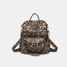 Load image into Gallery viewer, PU Leather Convertible Backpack
