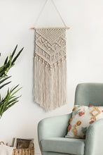 Load image into Gallery viewer, Macrame Fringe Wall Hanging
