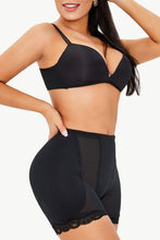 Load image into Gallery viewer, Full Size Scalloped Lace Trim Pull-On Shaping Shorts
