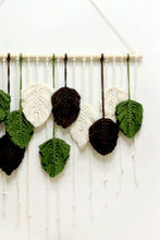 Load image into Gallery viewer, Hand-Woven Feather Macrame Wall Hanging
