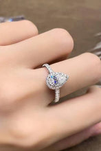 Load image into Gallery viewer, Moissanite Teardrop Cluster Ring
