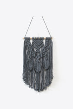 Load image into Gallery viewer, Fully Handmade Fringe Macrame Wall Hanging
