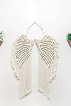 Load image into Gallery viewer, Macrame Angel Wings Wall Hanging
