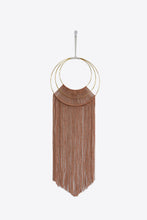 Load image into Gallery viewer, Hoop Fringe Macrame Wall Hanging
