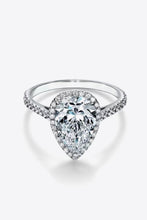 Load image into Gallery viewer, Moissanite Teardrop Cluster Ring
