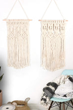 Load image into Gallery viewer, Macrame Bohemian Hand Woven Fringe Wall Hanging
