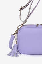 Load image into Gallery viewer, PU Leather Tassel Crossbody Bag
