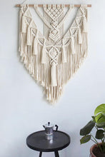 Load image into Gallery viewer, Macrame Fringe Wall Hanging Decor
