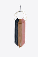 Load image into Gallery viewer, Hoop Fringe Macrame Wall Hanging
