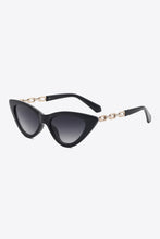 Load image into Gallery viewer, Chain Detail Cat-Eye Sunglasses
