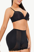 Load image into Gallery viewer, Full Size Scalloped Lace Trim Pull-On Shaping Shorts
