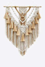 Load image into Gallery viewer, Two-Tone Macrame Wall Hanging
