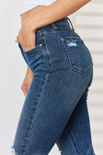 Load image into Gallery viewer, Judy Blue Full Size High Waist Distressed Slim Jeans
