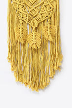 Load image into Gallery viewer, Fully Handmade Fringe Macrame Wall Hanging
