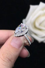 Load image into Gallery viewer, Moissanite Teardrop Cluster Ring
