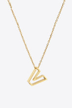 Load image into Gallery viewer, U to Z Letter Pendant Nekclace
