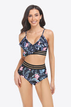 Load image into Gallery viewer, Ruffled Plunge Bikini Set
