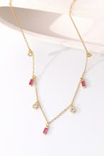 Load image into Gallery viewer, 18K Gold Plated Multi-Charm Chain Necklace
