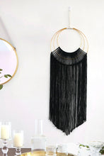 Load image into Gallery viewer, Hoop Fringe Macrame Wall Hanging
